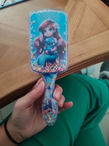 Brosse à cheveux Ariel et stitch