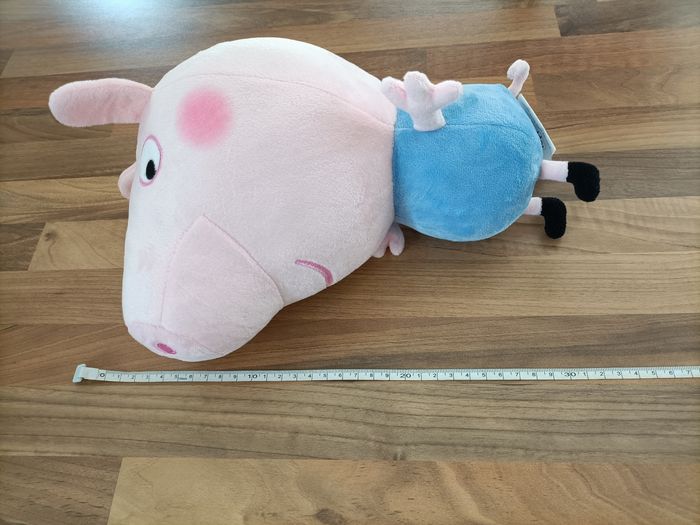 Jolie peluche George Pig de Peppa Pig - photo numéro 8