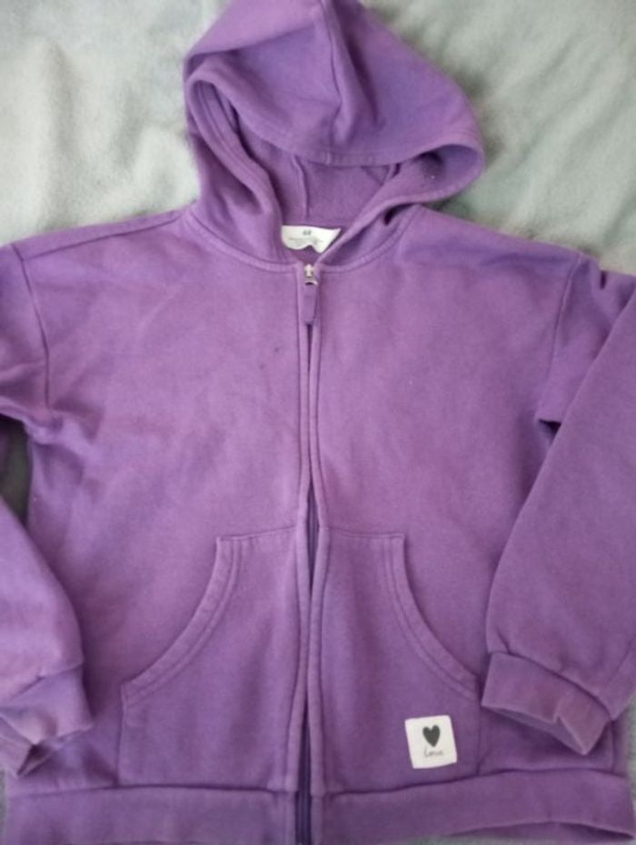 Veste à capuche "H&M" 8/10 ans