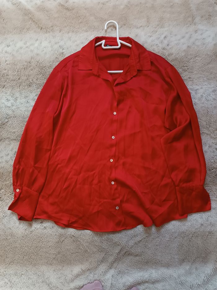 Chemise rouge - photo numéro 2