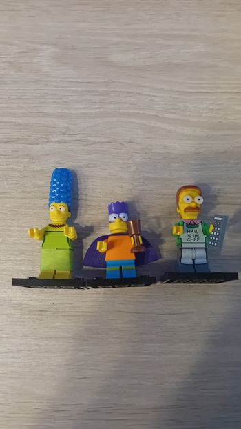 Lot 3 figurines les Simpson