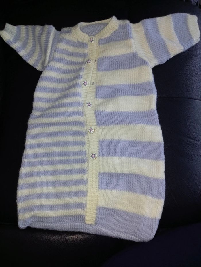 Gigoteuse naissance mixte fait main