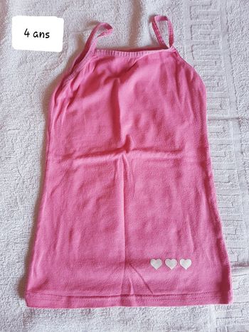 Débardeur 4 ans