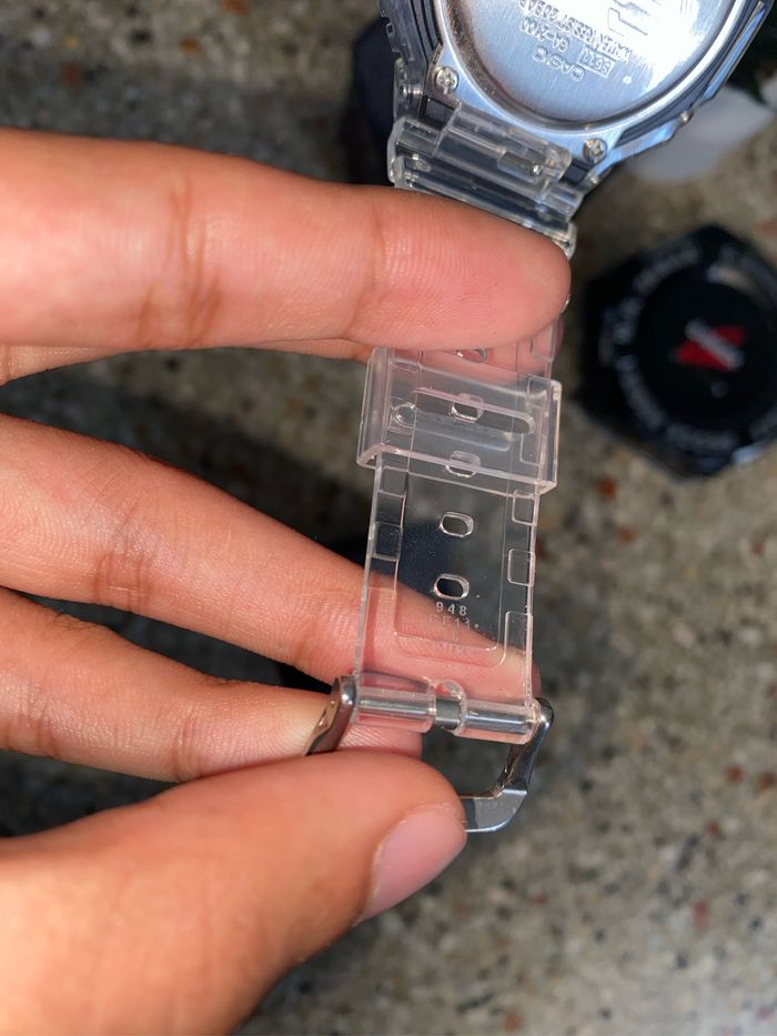 g-shock transparente arc-en-ciel - photo numéro 6