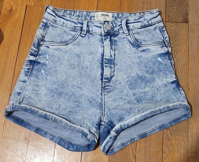 Short denim taille haute taille 38 - photo numéro 3