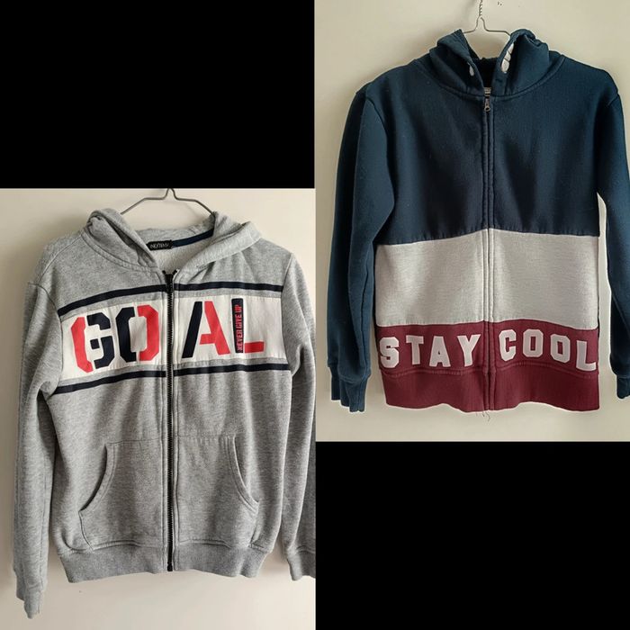 Lot de sweat zippés réservé !!