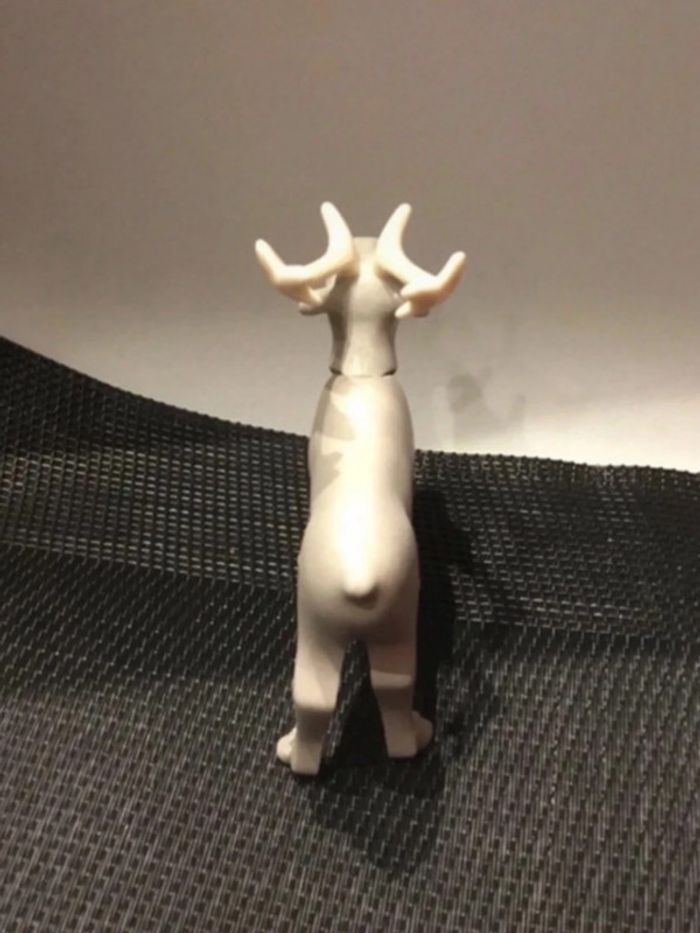 Playmobil figurine Rêne Wiltopia très bon état, comme neuf animaux sauvages Noël - photo numéro 4