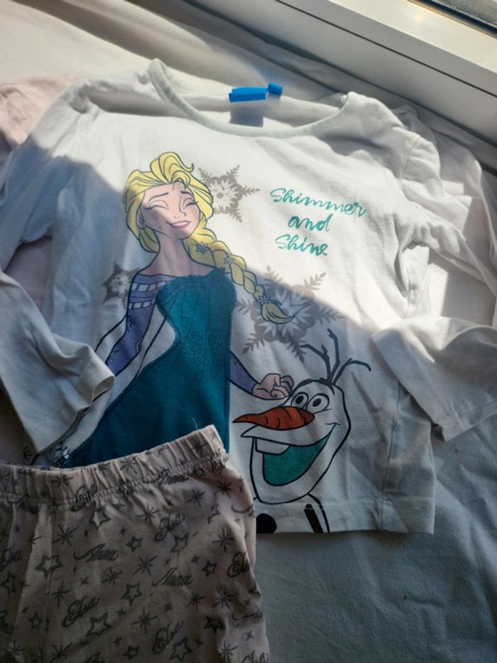 Pyjama elsa reine des neiges 4 ans - photo numéro 3