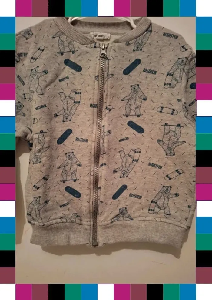 Veste zippé 5 ans - photo numéro 2