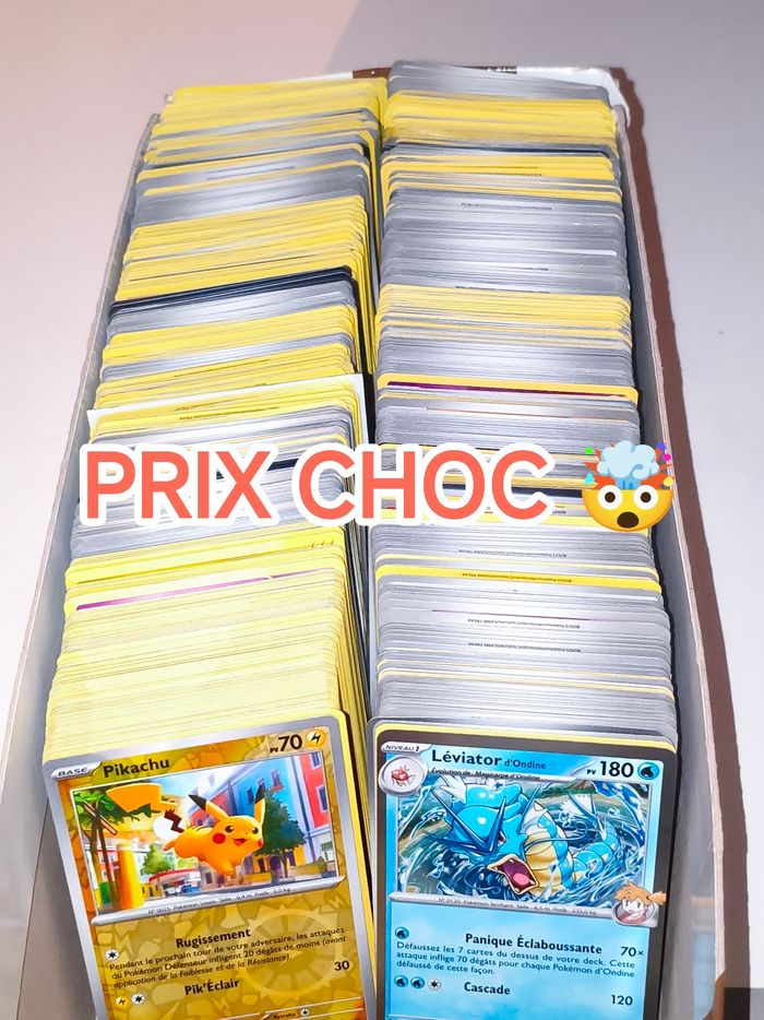 100 cartes Pokémon FR