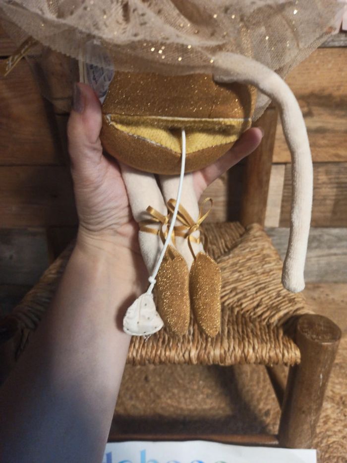 Peluche souris musicale moulin roty la petite école de danse tbe - photo numéro 5