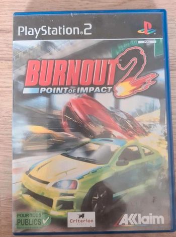 Burnout  2 point  of  impact  ps2