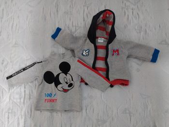 Lot 3 articles Mickey Disney