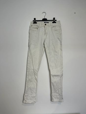Panthalon blanc slim fit W36 L32