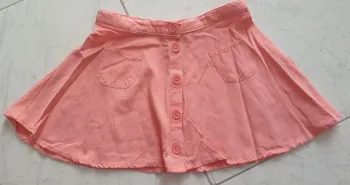 Jupe abricot 6 ans