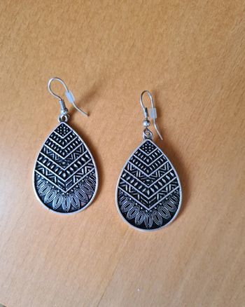 Boucles d'oreilles pendantes éthniques