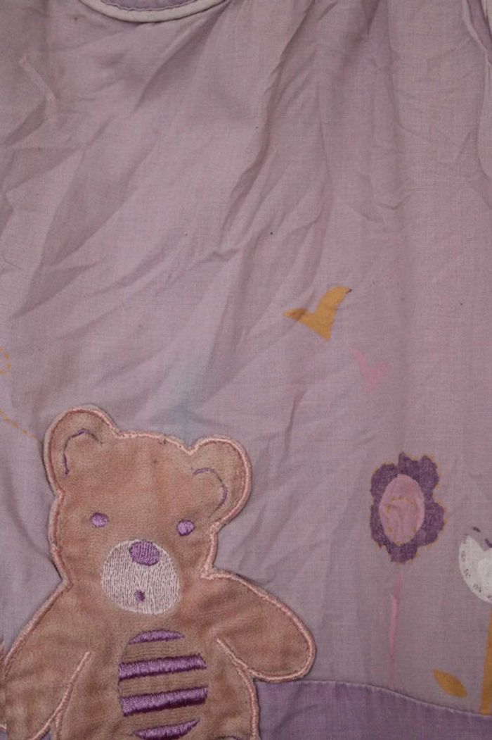 Gigoteuse  violette  avec  dessin  nounours - photo numéro 3