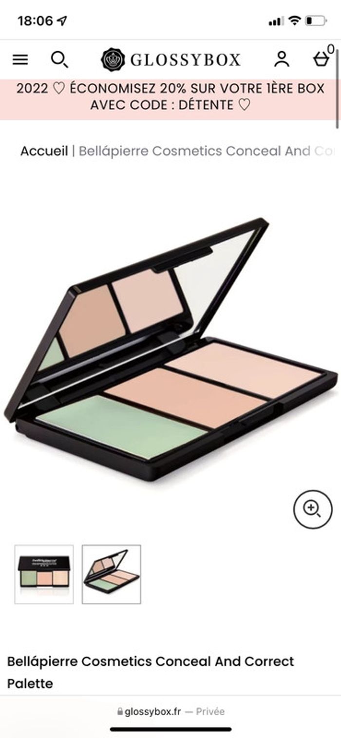 Palette correcteur bellapierre - photo numéro 2
