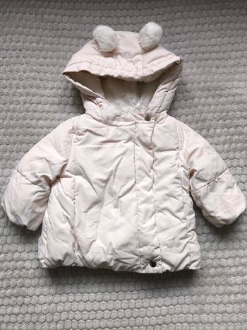 Doudoune fourrée Zara 3 mois