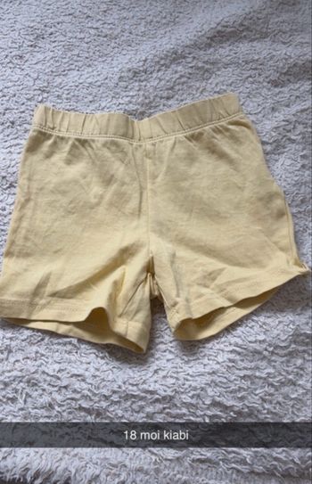 Short garçon 