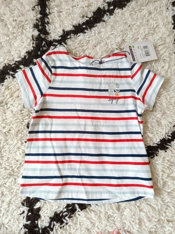 Tee shirt Sergent major rayures