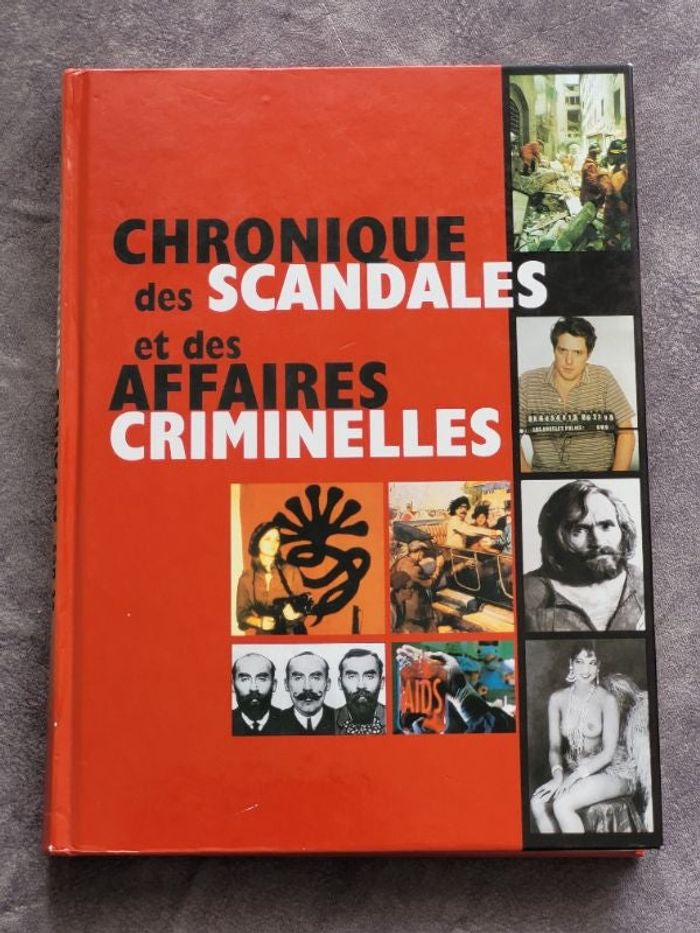 Chronique des scandales et des affaires criminelles Par Charles Villeneuve (Préface)