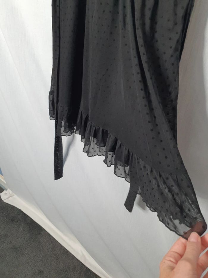 Robe noire à plumetis - photo numéro 6