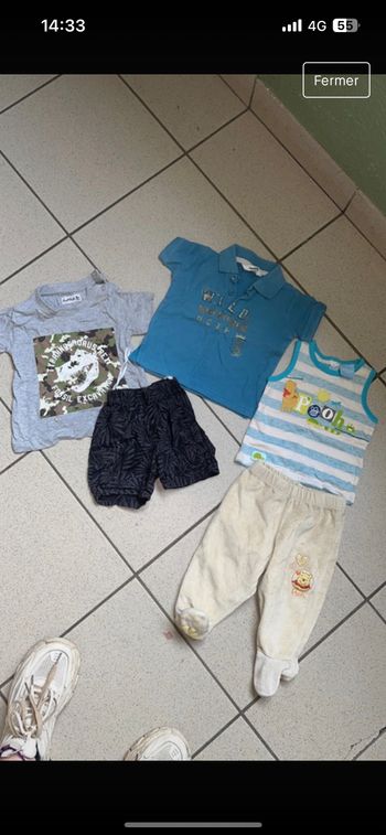 Lot vêtements garçons 6M