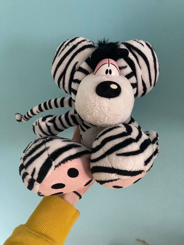 Diddl zebre blanc/Noir édition safari