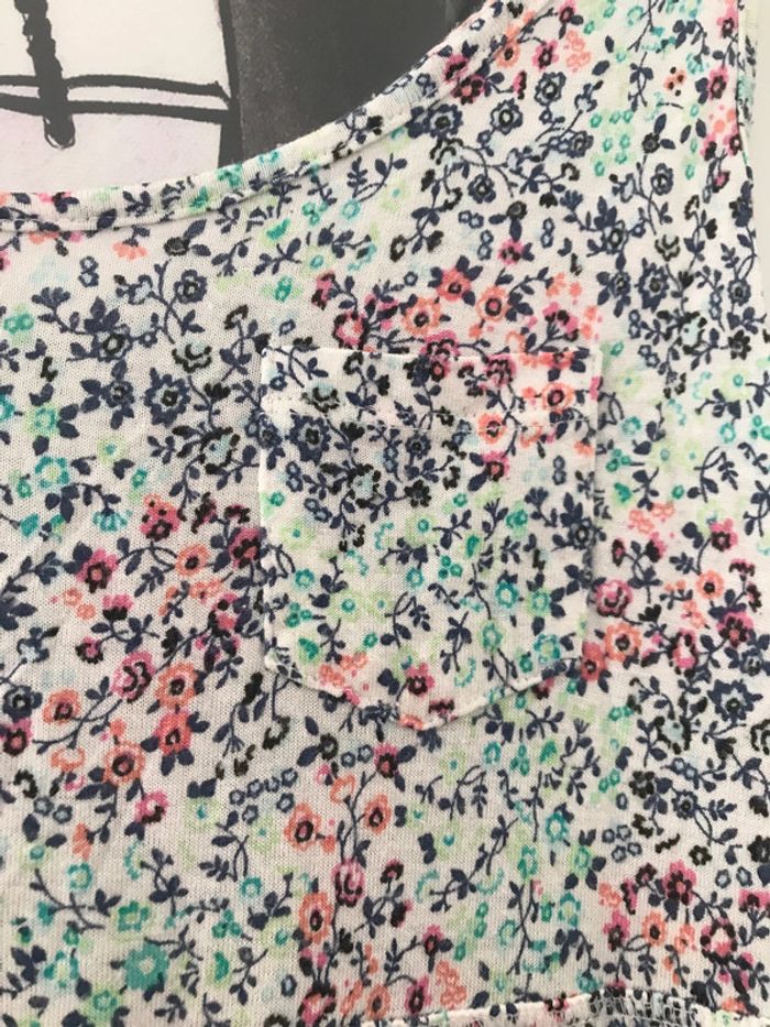 Robe fluide fleurie H&M 14 ans + - photo numéro 3