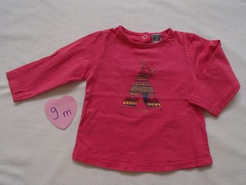 t-shirt ML 9 mois