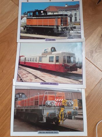 Atlas éditons, 3 images de locomotives