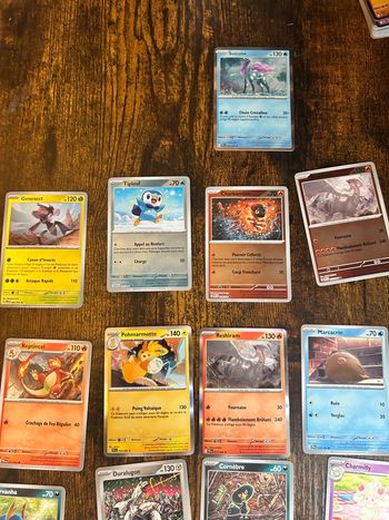 Lot de carte flamme fantasmagorique 