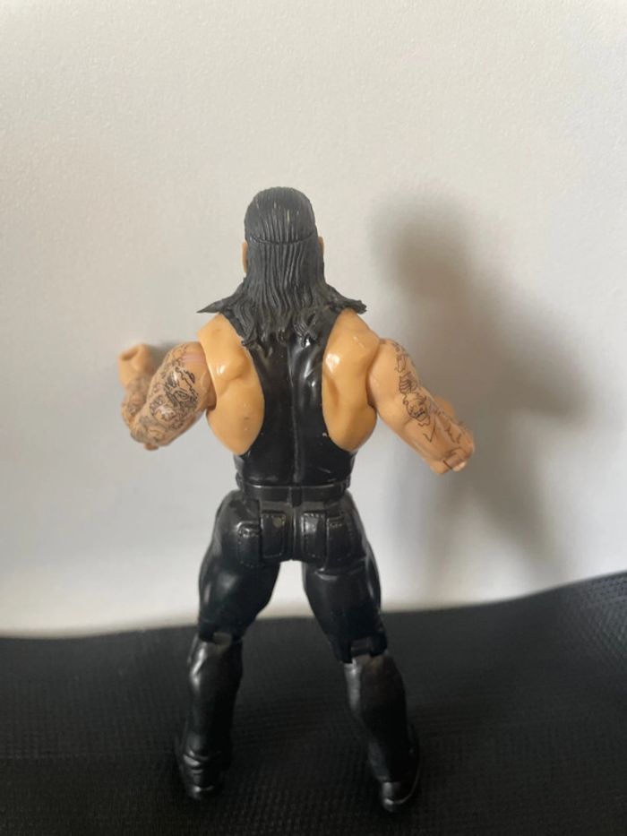 Figurine articulée catcheur Undertaker WWE wwf Jakks pacific 1999 17cm superstar du catch - photo numéro 7