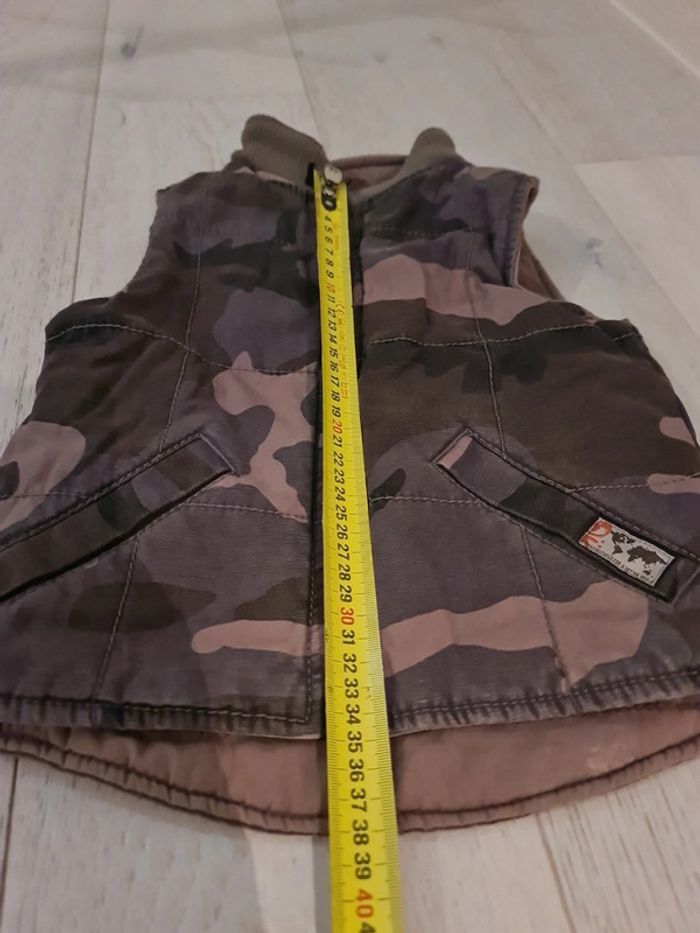 Blouson sans manches réversible taille 4 ans - photo numéro 7