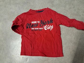 haut tee shirt manches longues garcon 2 ans 24 mois