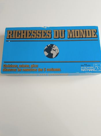 Richesse du monde Nathan complet 