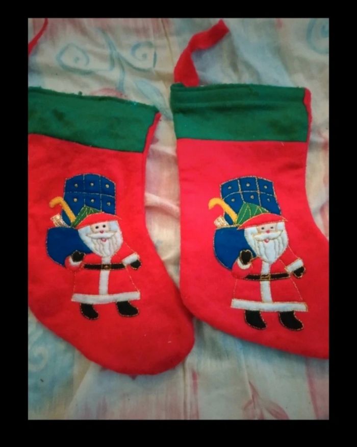Lot de bottes de Noël