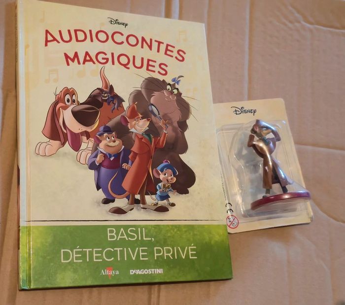 48ėme audioconte magique collection altaya deagostini livre figurine disney audio conte magic