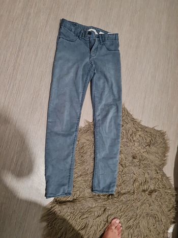 Pantalon leger denim 9/10 ans  hm
