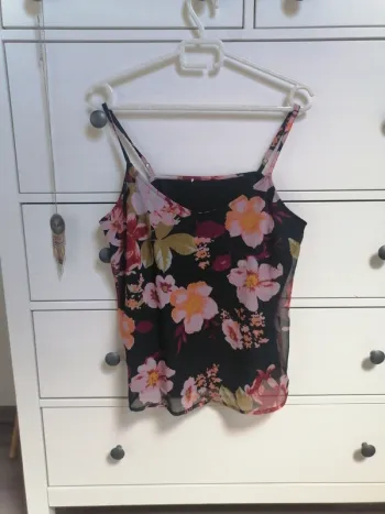 Débardeur fluide fleuri 40