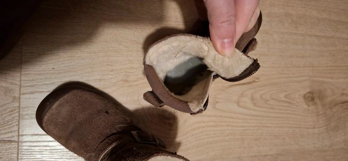 Bottines fourrées T23 TBE Vert Baudet - photo numéro 6