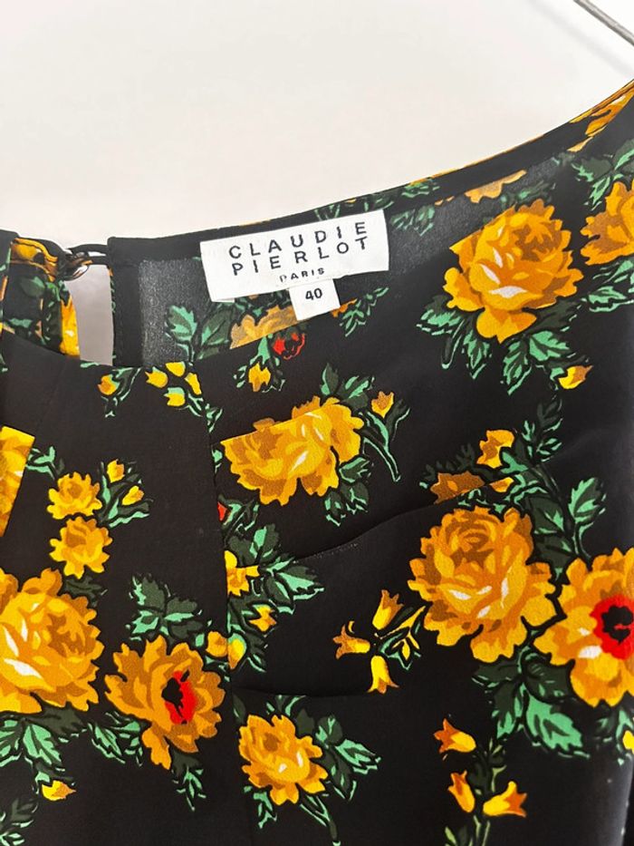 Robe longue Claudie pierlot taille 40 - photo numéro 3