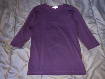 Haut violet Taille 40