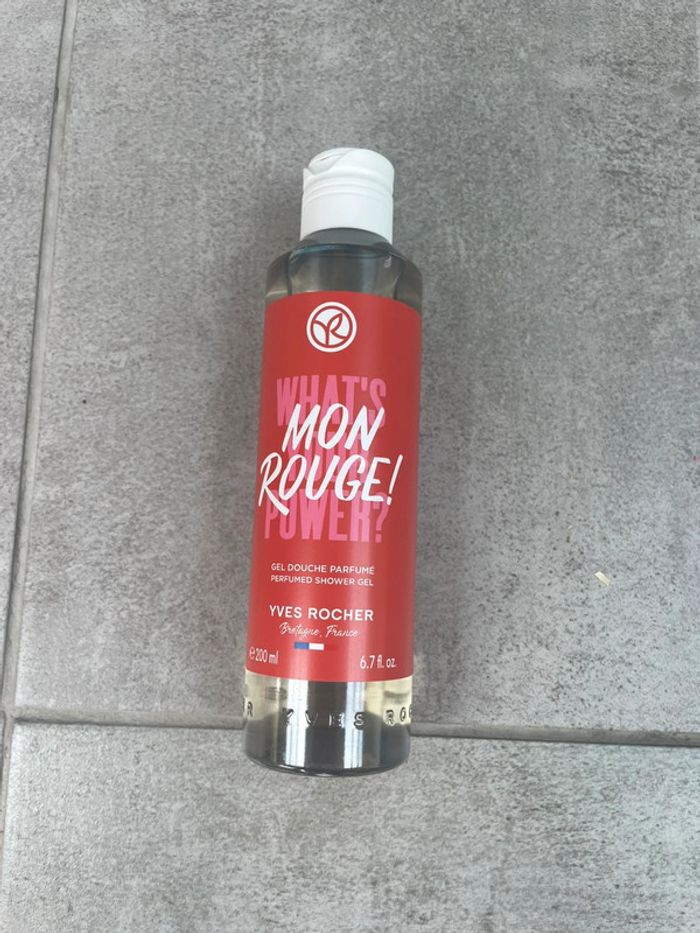 Gel douche Mon Rouge Yves Rocher neuf