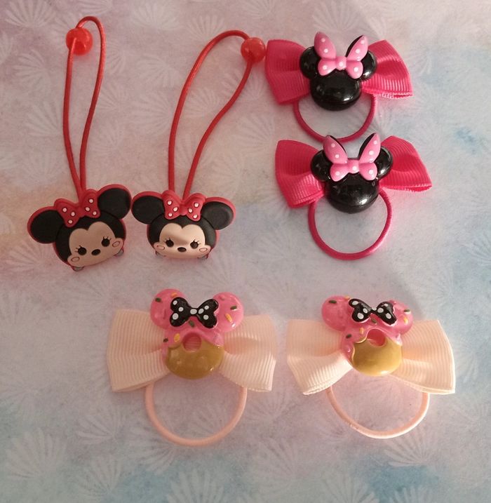 Lot élastique Minnie