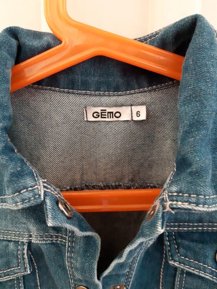 Veste en jean 6ans fille - photo numéro 2