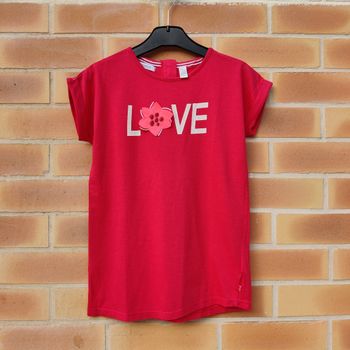 T-shirt fille 10 ans rose fuchsia neuf Okaïdi