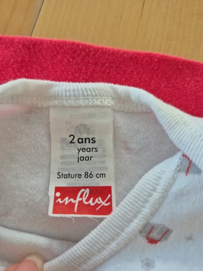 Lot de 2 bodys manches longues 24 mois Noël - photo numéro 2