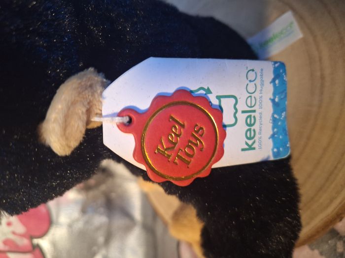 Peluche singe chimpanzé Keeltoys jamais utilisée parfaite pour offrir - photo numéro 5